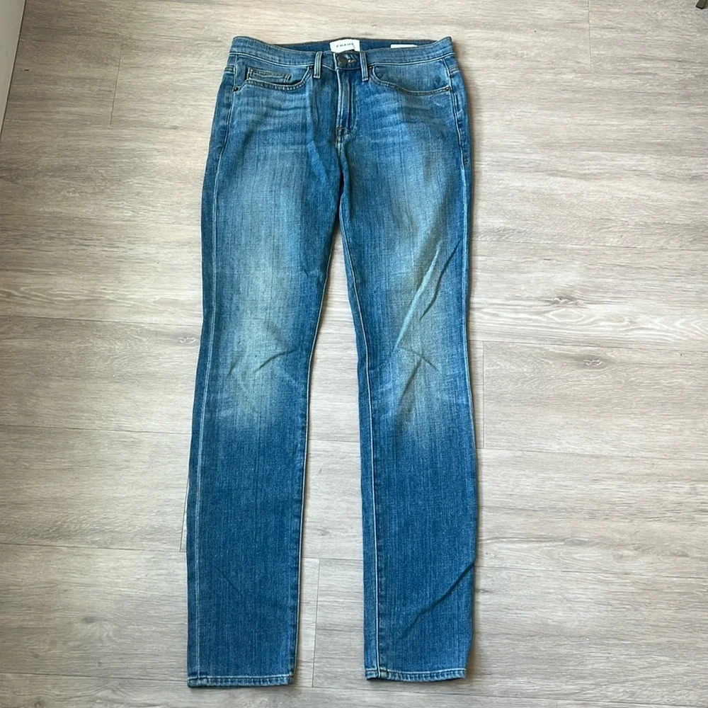 FRAME Men’s Skinny L’homme Slim Jeans